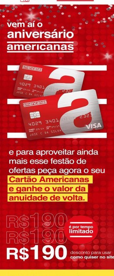 Lojas Americanas em Taboão da Serra Promoções e Cupons semanais