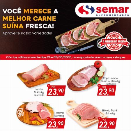Catálogo Semar Supermercado em Mauá | Ofertas da carne | 24/05/2022 - 25/05/2022
