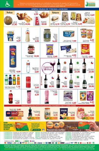 Catálogo Supermercados Joanin | Encarte Supermercados Joanin | 17/08/2022 - 23/08/2022