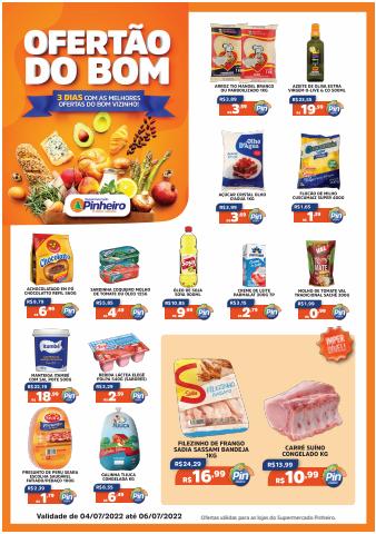 Catálogo Pinheiro Supermercado | Encarte Pinheiro Supermercado | 04/07/2022 - 06/07/2022