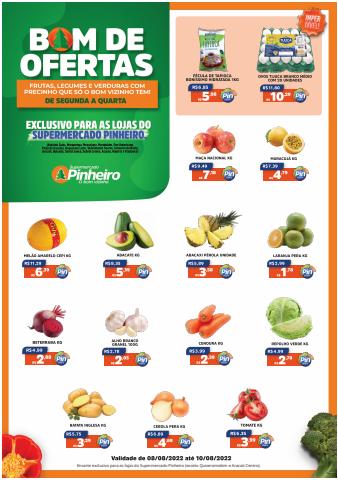 Catálogo Pinheiro Supermercado | Encarte Pinheiro Supermercado | 08/08/2022 - 10/08/2022