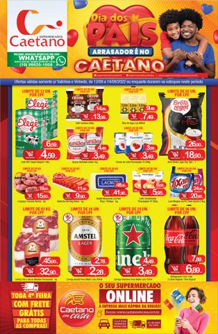 Catálogo Supermercados Caetano | Encarte Supermercados Caetano | 12/08/2022 - 14/08/2022