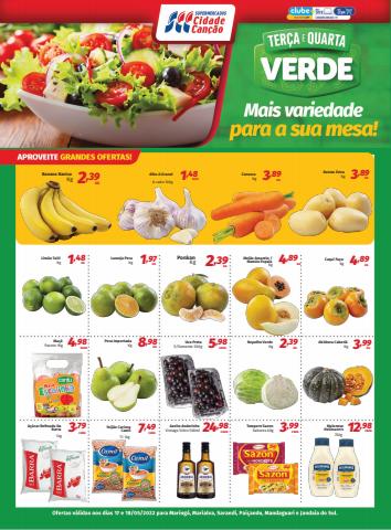 Catálogo Supermercados Cidade Canção em Maringá | Encarte Supermercados Cidade Canção | 17/05/2022 - 18/05/2022