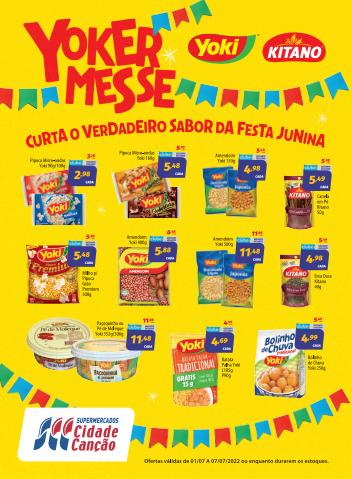 Catálogo Supermercados Cidade Canção | Encarte Supermercados Cidade Canção | 01/07/2022 - 07/07/2022