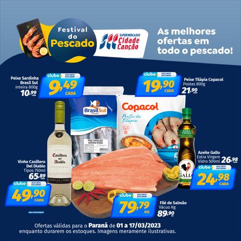 Supermercados Cidade Canção Maringá - Av. Arq. Nildo Ribeiro da Rocha, 343  | Ofertas e Telefone