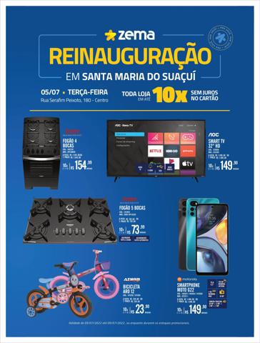 Promoções de Lojas de Departamentos em Ribeirão Preto | Encarte Zema de Zema | 24/06/2022 - 09/07/2022
