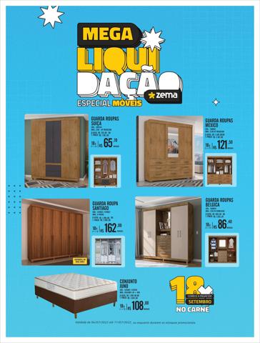 Promoções de Lojas de Departamentos em Ribeirão Preto | Lamina Mega Liquidação Móveis_04 a 11.07 de Zema | 04/07/2022 - 11/07/2022