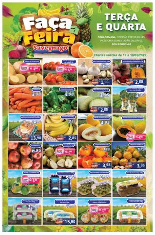 Catálogo Supermercado Savegnago em Araraquara | Encarte Supermercados Savegnago | 18/05/2022 - 18/05/2022
