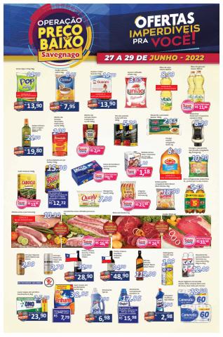 Catálogo Supermercado Savegnago | Encarte Supermercados Savegnago | 27/06/2022 - 30/12/2024