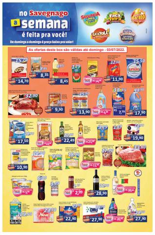 Catálogo Supermercado Savegnago em Bebedouro | Encarte Supermercados Savegnago | 30/06/2022 - 06/07/2022