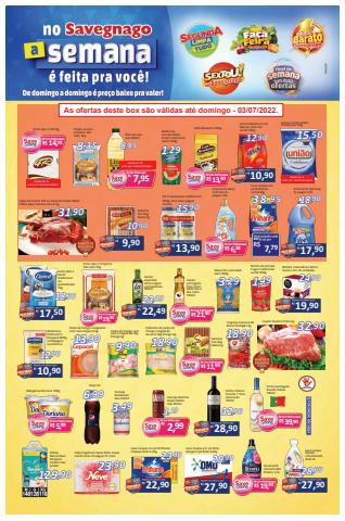 Catálogo Supermercado Savegnago em Barretos | Encarte Supermercados Savegnago | 30/06/2022 - 06/07/2022