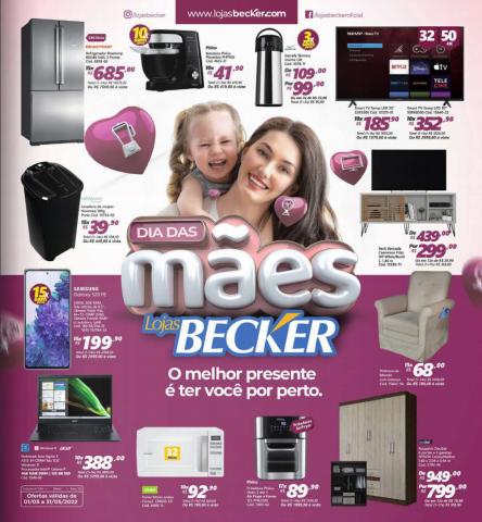 Catálogo Lojas Becker em Santa Maria | Ofertas Dia das Mães | 03/05/2022 - 31/05/2022
