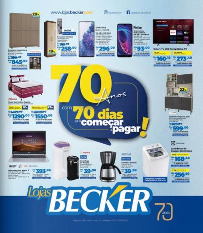 Catálogo Lojas Becker | Encarte de Ofertas | 01/07/2022 - 31/07/2022