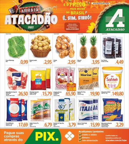 Promoções de Supermercados em Brasília | DF - Gama e Brasília (Recanto das Emas) de Atacadão | 28/06/2022 - 01/07/2022