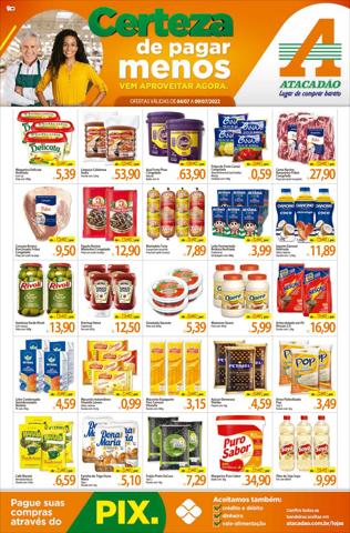 Promoções de Supermercados em Mossoró | RN - Todas as lojas (exceto Caicó) de Atacadão | 04/07/2022 - 09/07/2022