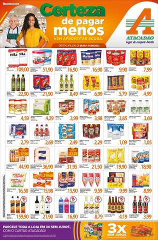Promoções de Supermercados em Uberaba | MG - Uberaba e Uberlândia de Atacadão | 08/08/2022 - 14/08/2022