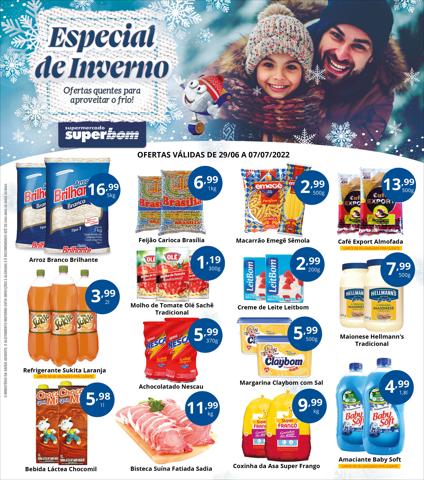 Catálogo Superbom Supermercado | Encarte Superbom Supermercado | 29/06/2022 - 07/07/2022