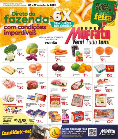 Catálogo Super Muffato em Curitiba | Encarte Super Muffato | 05/07/2022 - 06/07/2022