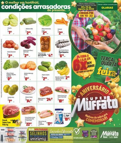 Promoções de Supermercados em Ponta Grossa | Encarte Super Muffato de Super Muffato | 09/08/2022 - 10/08/2022