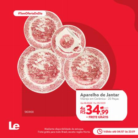 Promoções de Lojas de Departamentos em São Paulo | Tem ofertas do dia de Le Biscuit | 04/07/2022 - 04/07/2022