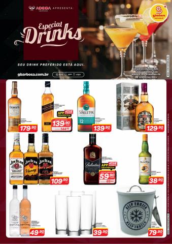 Promoções de Supermercados em Juazeiro | ESPECIAL DRINKS - BAHIA de GBarbosa | 18/05/2022 - 23/05/2022