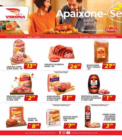 Catálogo Verona Supermercados | Especial Seara Verona | 28/06/2022 - 06/07/2022