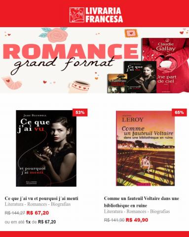 Catálogo Livraria Francesa | Ofertas Romance | 10/03/2022 - 31/03/2022