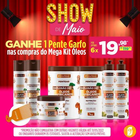 Promoções de Perfumarias e Beleza em Campo Grande | Show de Maio de Beleza Natural | 12/05/2022 - 31/05/2022