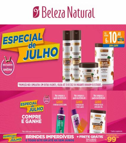 Promoções de Perfumarias e Beleza | Especial de Julho de Beleza Natural | 06/07/2022 - 31/07/2022
