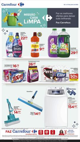 Promoções de Supermercados em Campinas | Revista Limpeza e Organização de Carrefour | 01/07/2022 - 14/07/2022