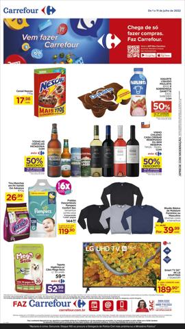 Promoções de Supermercados em Campinas | OFERTAS DA SEMANA de Carrefour | 01/07/2022 - 11/07/2022