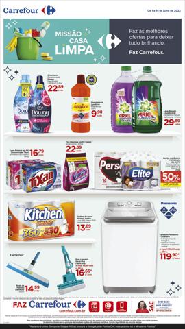 Promoções de Supermercados em Juiz de Fora | Revista Limpeza e Organização de Carrefour | 01/07/2022 - 14/07/2022