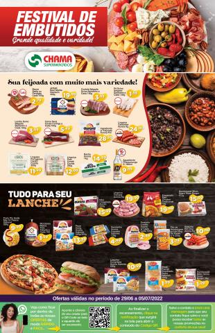 Promoções de Supermercados em Santo André | Oferta 29/06 de Chama Supermercados | 29/06/2022 - 05/07/2022