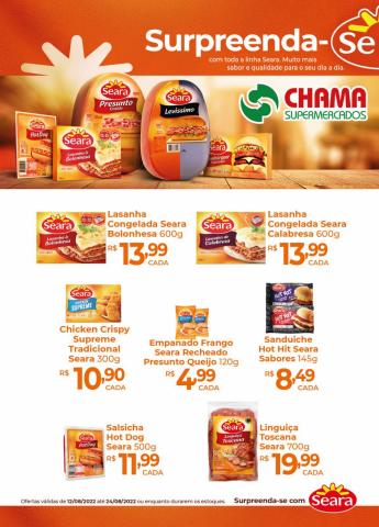 Catálogo Chama Supermercados | Oferta Seara | 13/08/2022 - 24/08/2022