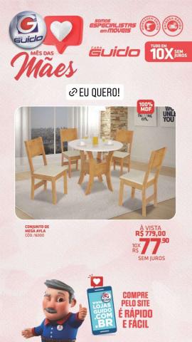 Catálogo Lojas Guido | Ofertas Mês das Mães | 11/05/2022 - 29/05/2022