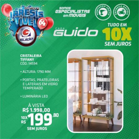 Promoções de Tecnologia e Eletrônicos em Aracaju | Ofertas de Aniversário de Lojas Guido | 01/08/2022 - 14/08/2022