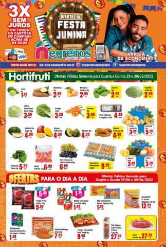 Catálogo Negreiros Supermercados | Encarte Negreiros Supermercados | 29/06/2022 - 05/07/2022