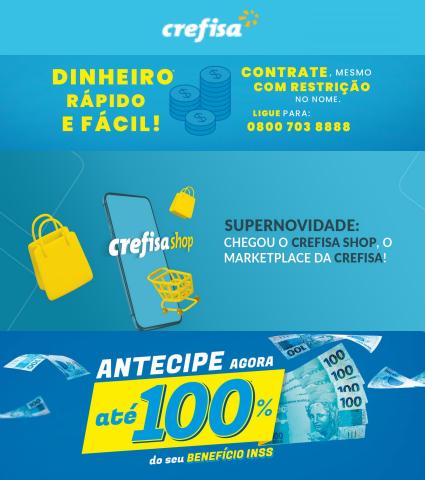 Promoções de Bancos e Serviços em São Gonçalo | Ofertas Crefisa de Crefisa | 05/07/2022 - 31/07/2022