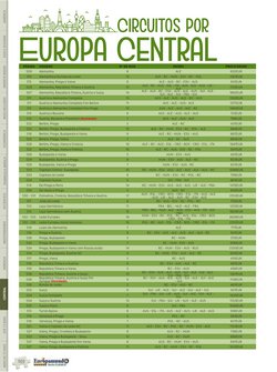 Catálogo Europamundo Vacaciones (  14 dias mais)