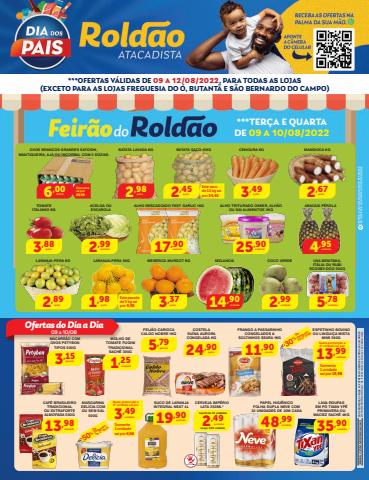 Promoções de Supermercados em Atibaia | Encarte Roldão de Roldão | 09/08/2022 - 12/08/2022