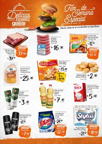 Catálogo Giassi Supermercados | Ofertas do dia | 12/08/2022 - 14/08/2022