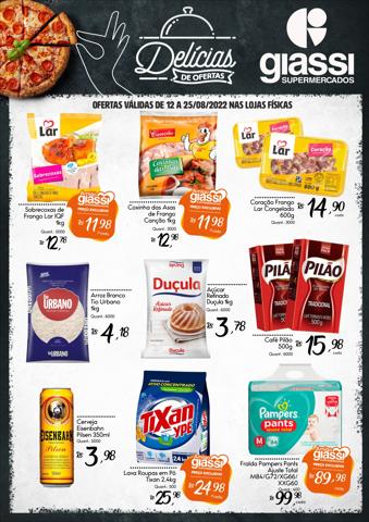 Catálogo Giassi Supermercados | Encarte Giassi | 12/08/2022 - 25/08/2022