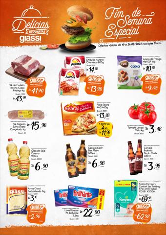 Catálogo Giassi Supermercados | Ofertas do dia | 19/08/2022 - 21/08/2022