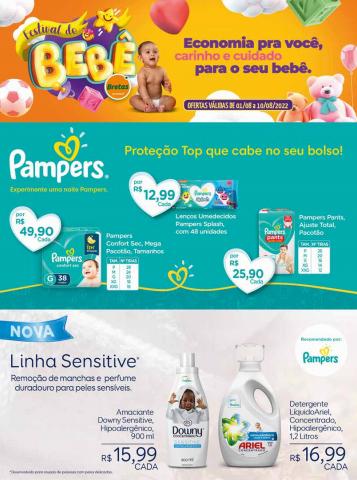 Promoções de Supermercados em Uberaba | Encarte Bretas Supermercados de Supermercado Bretas | 01/08/2022 - 10/08/2022
