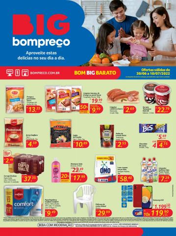 Promoções de Supermercados em Mossoró | Encarte Big Bompreço de Big Bompreço | 30/06/2022 - 10/07/2022