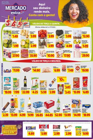 Catálogo Mercado Extra em Campinas | Folheto Mercado Extra | 05/07/2022 - 07/07/2022