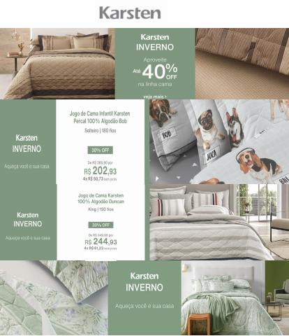Promoções de Casa e Decoração em Curitiba | Ofertas com Até 40% de Desconto de Karsten | 29/06/2022 - 05/07/2022