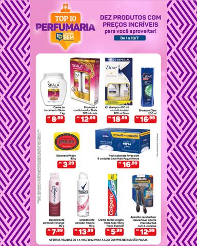 Catálogo Supermercados Compre Bem em Araras | Encarte Supermercados Compre Bem | 01/07/2022 - 10/07/2022