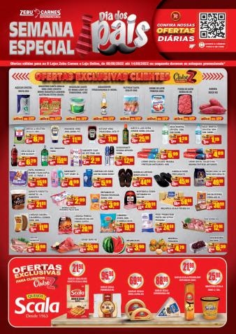 Catálogo Zebu Carnes Supermercados em Uberaba | Encarte Zebu Carnes Supermercados | 08/08/2022 - 14/08/2022