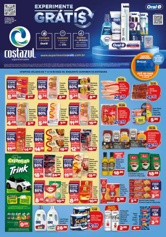 Catálogo Costazul Supermercados | COSTAZUL. | 01/08/2022 - 14/08/2022